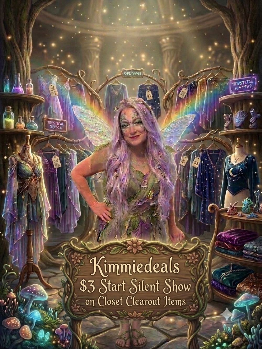 Silent Show $3 Start Flyer